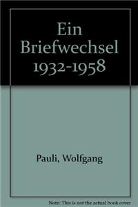 Wolfgang Pauli Und C G Jung: (German)