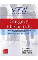 Master the Wards: Surgery Flashcards