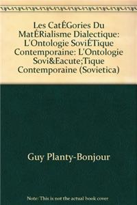 Les CatÉGories Du MatÉRialisme Dialectique