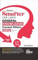 Disha's Smarter One Liner General Knowledge & Current Affairs 2025 for Competitive Exams - Question Answer Format - Upsc, Psc, Ssc, Bank, Railways Rrb, Cds, Nda, Police, Constable, Cuet