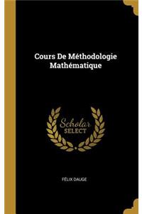Cours De Méthodologie Mathématique