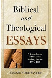 Biblical and Theological Essays