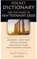 Pocket Dictionary for the Study of New Testament Greek