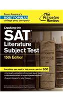 Cracking The Sat Literature Subject Test, 15th Edition