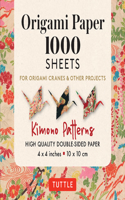 Origami Paper 1,000 sheets Kimono Patterns 4