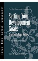 Setting Your Development Goals