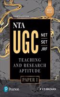 NTA UGC NET/SET/JRF: Teaching & Research Aptitude Paper 1 | By Pearson