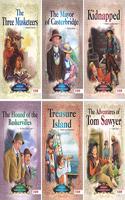 Classics for Boys: Illustrated and Abridged Classic Books (Set of 6 books)