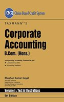 Corporate Accounting (B.Com. Hons. -CBCS) (Set of 2 Volumes)