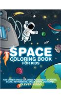 Space Coloring Book for Kids