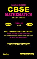 CBSE Mathematics (Standard and Basic) Class 10 Term 2 2022
