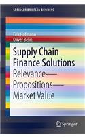 Supply Chain Finance Solutions