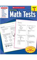 Scholastic Success with Math Tests: Grade 3 Workbook
