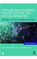 Applied Multivariate Statistics for the Social Sciences