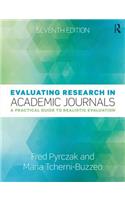 Evaluating Research in Academic Journals