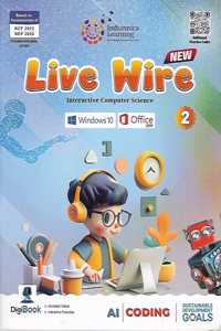 Indiannica Learning Live Wire Interactive Computer Science Class 2 (Latest Edition)