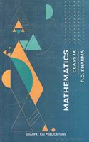 Mathematics for Class 9 by R D Sharma (Examination 2021-22)