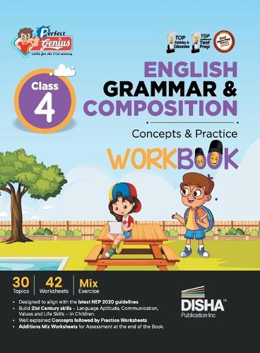 Perfect Genius Class 4 English Grammar & Composition Concepts & Practice Workbook Follows NEP 2020 Guidelines