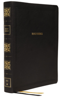 Nkjv, Reference Bible, Wide Margin Large Print, Leathersoft, Black, Red Letter Edition, Comfort Print