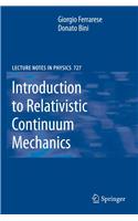 Introduction to Relativistic Continuum Mechanics