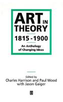 Art in Theory 1815-1900