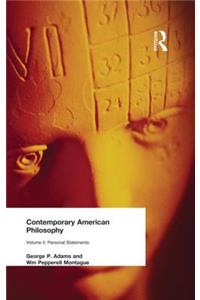 Contemporary American Philosophy