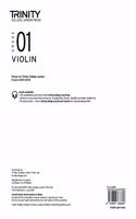 Trinity College London Violin Exam Pieces 2020-2023: Grade 1 (part only)