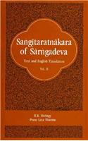 Sangitaratnakara Of Sarngadeva: Text And English Translation With Comments And Notes; Chapter II-IV, Vol. II