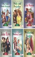 Classics for Girls: Illustrated and Abridged Classic Books (Set of 6 books)