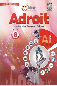 Indiannica Learning Adroit Computer Science Book 6