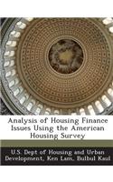 Analysis of Housing Finance Issues Using the American Housing Survey