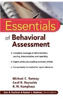 Essentials of Behavioral Assessment