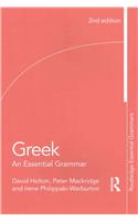 Greek: An Essential Grammar of the Modern Language