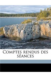Comptes Rendus Des Séance, Volume 1890