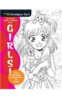 The Manga Artist's Coloring Book: Girls!