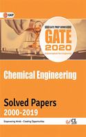 GATE 2020 - 20 Years' Solved Papers (2000-2019) - Chemical Engineering