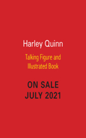 Harley Quinn Talking Figure and Illustrated Book