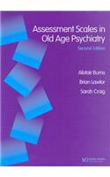 Assessment Scales in Old Age Psychiatry