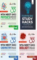 Combo 35 Years Nta Neet (Ug) Physics, Chemistry & Biology Chapterwise & Topicwise Solved Papers with Value Added Notes (2022 - 1988) with Toppers Study Hacks  Ncert Chapterwise Pyq Question Bank with 100% Detailed Solutions  Tips, Strategies & Mant