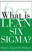 What Is Lean Six SIGMA