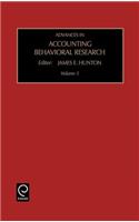 Advances in Accounting Behavioral Research