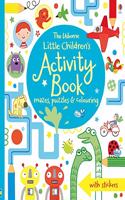 Little Children's Activity Book mazes, puzzles, colouring & other activities