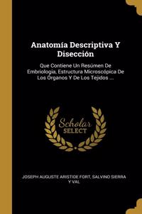 Anatomía Descriptiva Y Disección