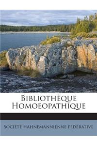 Bibliothèque Homoeopathique