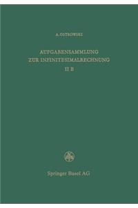 Aufgabensammlung zur Infinitesimalrechnung