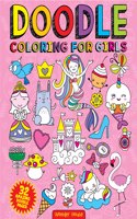 Doodle Coloring For Girls (Doodle Coloring Books)