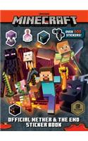 Minecraft Official the Nether and the End Sticker Book (Minecraft)