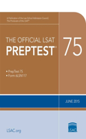 Official LSAT Preptest 75