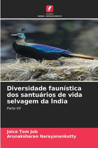 Diversidade faunística dos santuários de vida selvagem da Índia