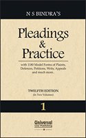 Pleadings And Practice With More Than 1180 Model Forms Of Plaints, Defences, Petitions, Writs, Appeals And Much More (Set Of 2 Vol)